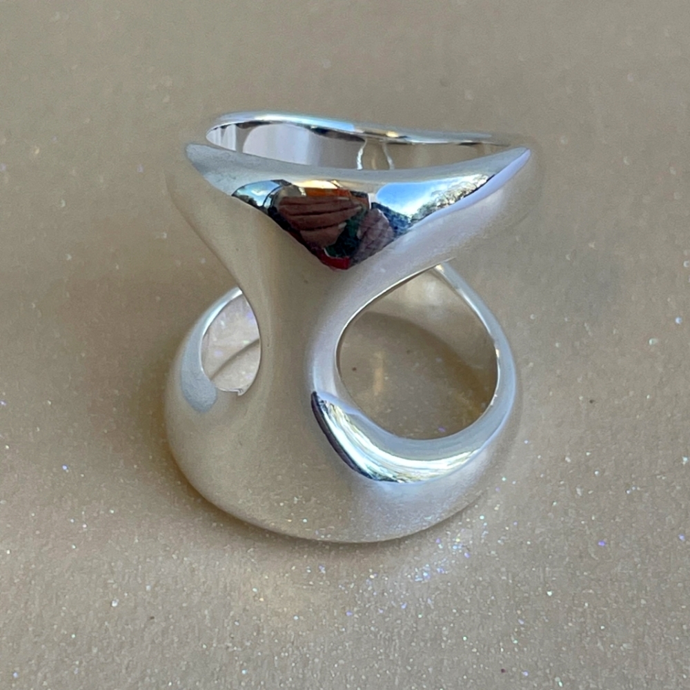UNO de 50 Ring • The One •  Silver •  Size 6 - Picture 2 of 16
